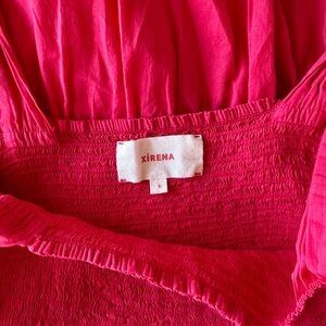 XiRENA Fuchsia Smocked Dress